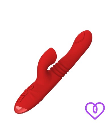 Velvet Vibrador con Thrusting y Pulsación