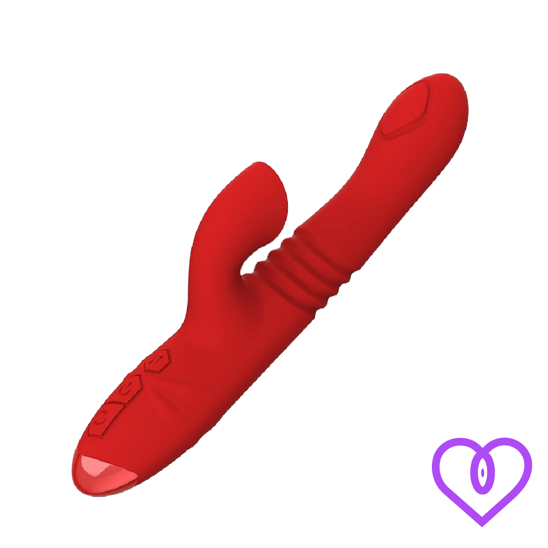 Velvet Vibrador con Thrusting y Pulsación